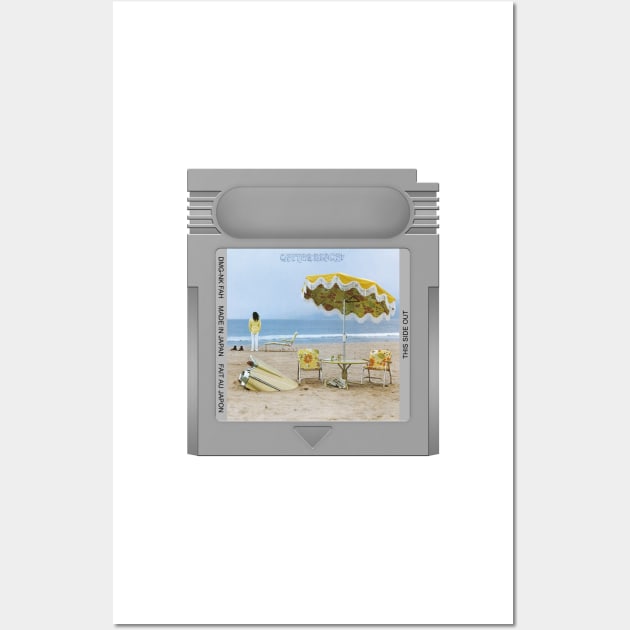 On the Beach Game Cartridge Wall Art by PopCarts
